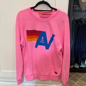 Aviator Nation Pink Sweatshirt